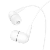 Проводные наушники HOCO M97 Enjoy, Type-C, 1.2 м, белый фото