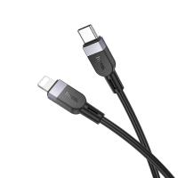 Кабель USB-C HOCO X109 Energy  Type-C - Lightning, 27W, 1 м, черный фото