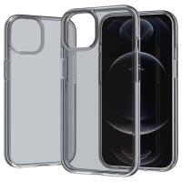 Чехол Clear Case пластиковый для iPhone 13 Pro Max 6.7", темно-прозрачный фото