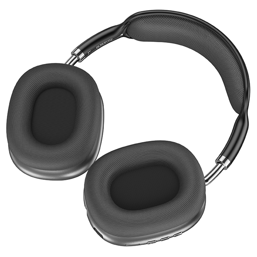 Беспроводные наушники накладные BOROFONE BO22 Elegant, Bluetooth, серый металлик фото