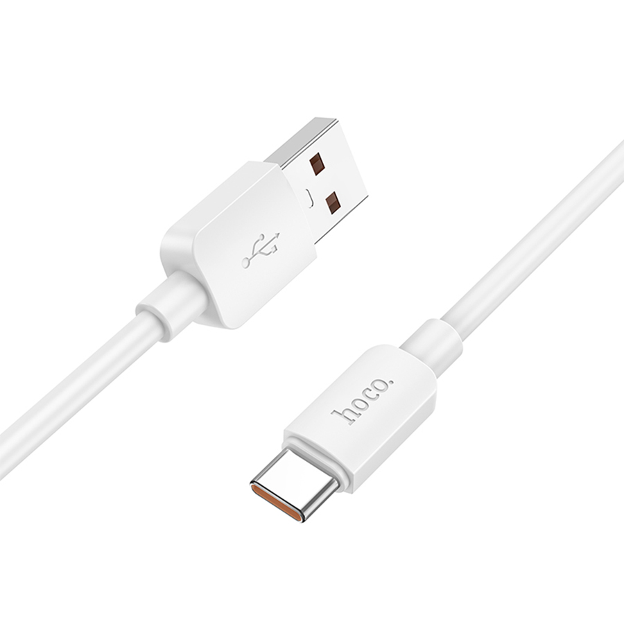 Кабель USB HOCO X96 Hyper USB - Type-C, 6A, 100W, 1 м, белый фото