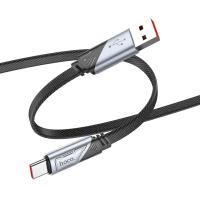 Кабель USB HOCO U119 Machine USB - Type-C, 5A, 1.2 м, черный фото
