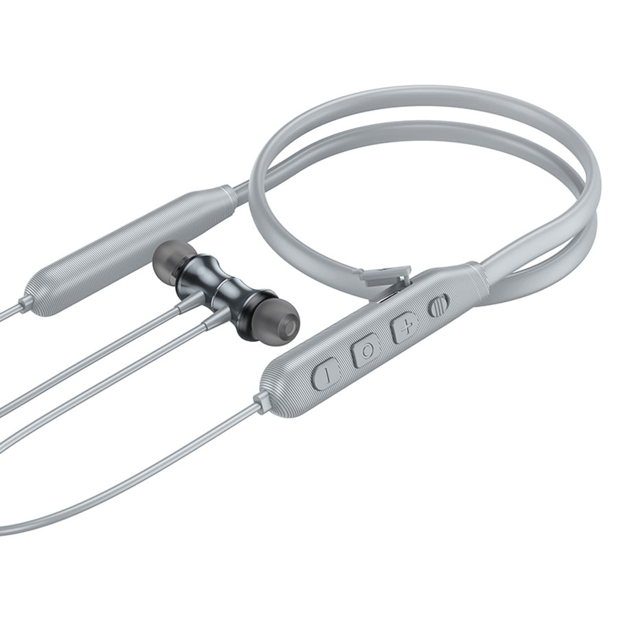 Беспроводные наушники для спорта HOCO ES64 Easy Sound, Bluetooth, серый фото