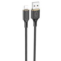 Кабель USB HOCO X95 Goldentop USB - Lightning, 2.4А, 1 м, черный фото