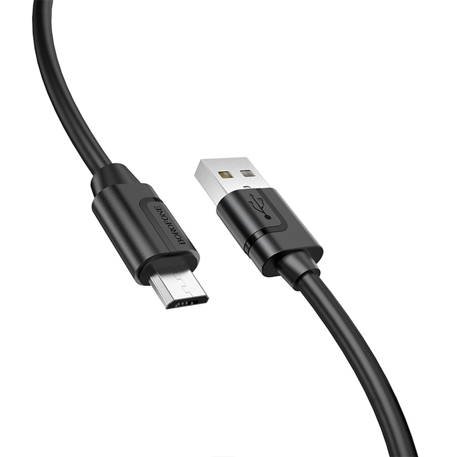 Кабель USB BOROFONE BX55 Harmony USB - MicroUSB, 2.4А, 1 м, черный оптом недорого с доставкой Кабель USB BOROFONE BX55 Harmony USB - MicroUSB, 2.4А, 1 м, черный фото