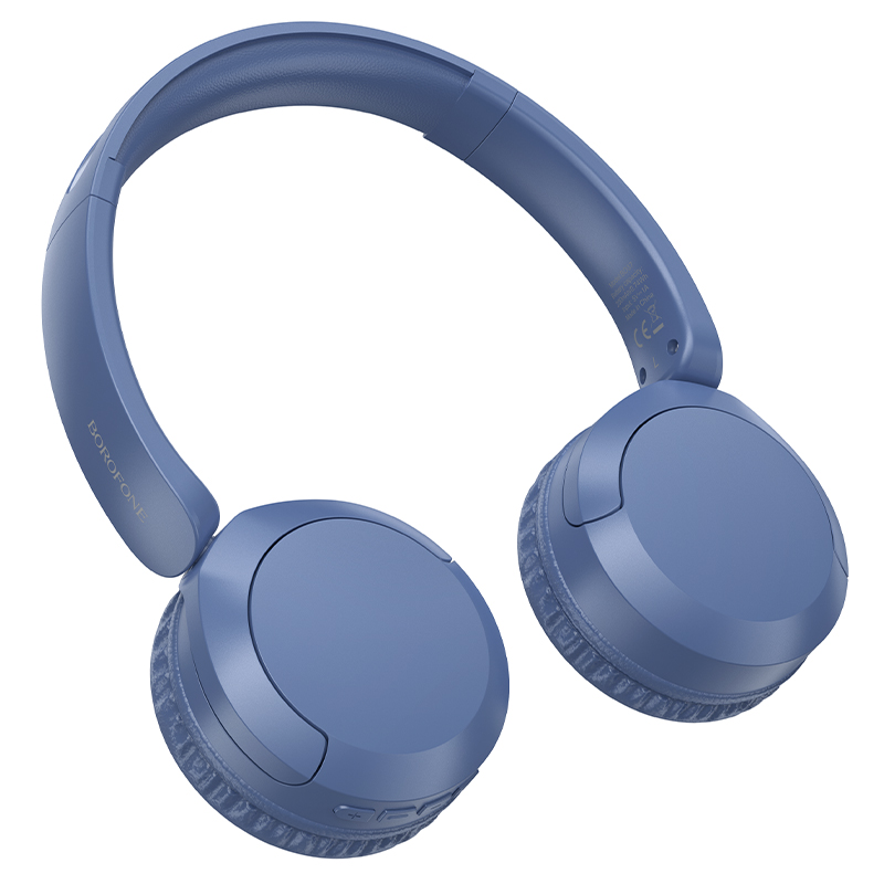 Беспроводные наушники накладные BOROFONE BO37 Marvellous, Bluetooth, синий фото