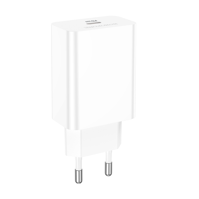 Сетевое зарядное устройство BOROFONE BA21A Prob Long journey 1xUSB-C, 20W, белый фото