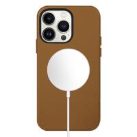 Чехол Leather Case with MagSafe KZDOO Mag Noble Collection для iPhone 13 Pro 6.1", коричневый (3) фото