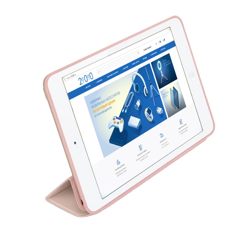 Чехол Smart Case для iPad 10 (10,9" 2022), розовое золото (7) фото