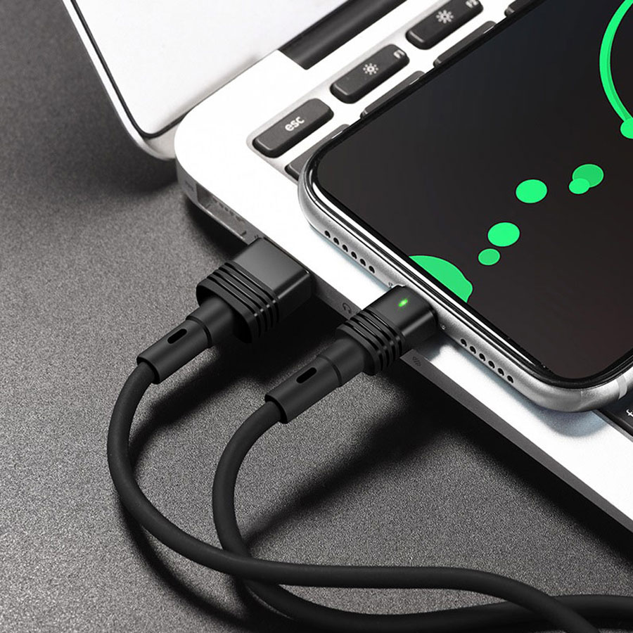 Кабель USB HOCO U82 Cool USB - MicroUSB, 2.4А, 1.2 м, черный оптом недорого с доставкой Кабель USB HOCO U82 Cool USB - MicroUSB, 2.4А, 1.2 м, черный фото