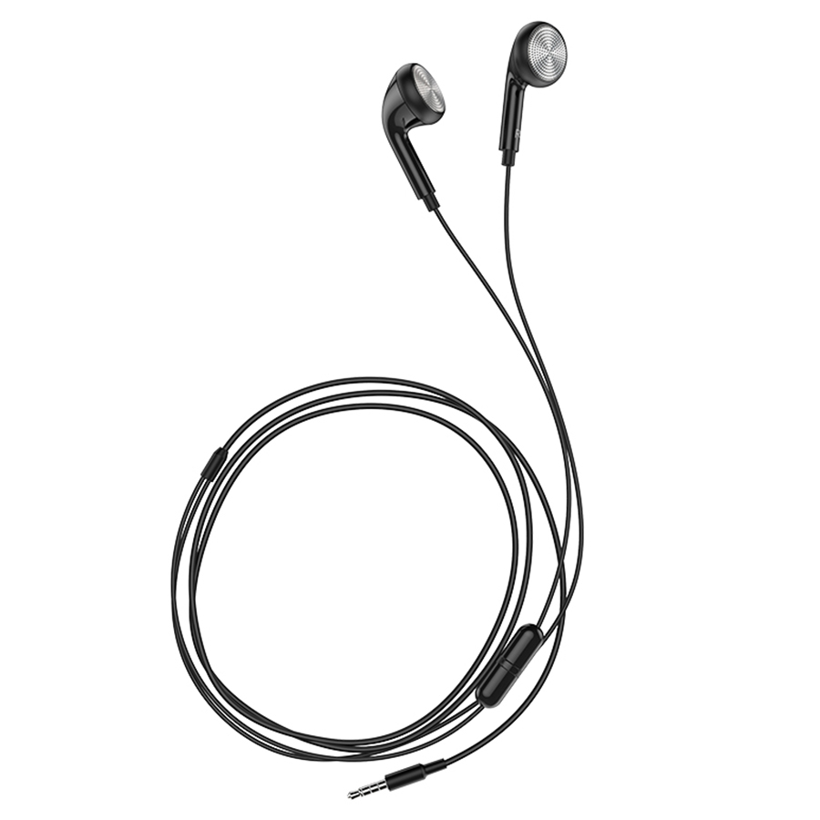 Проводные наушники HOCO M73 Joan, Jack 3.5mm, 1.2 м, черный фото