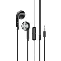 Проводные наушники HOCO M73 Joan, Jack 3.5mm, 1.2 м, черный фото