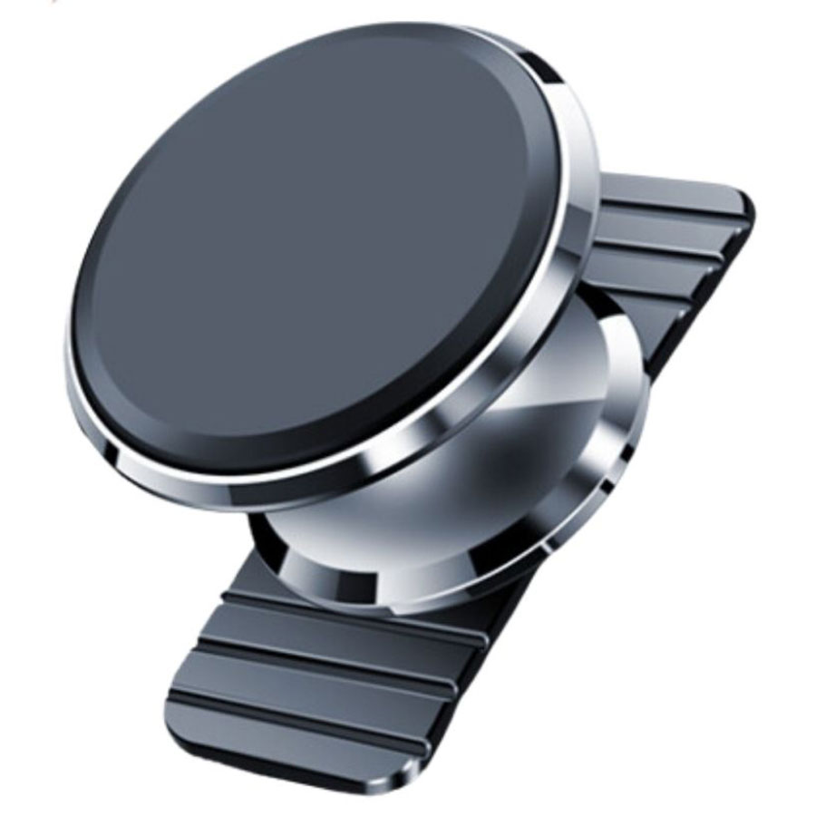 Автомобильный держатель JMARY MH-73, магнитный, на приборную панель, серый металлик фото