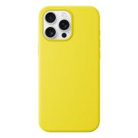 Чехол Silicone Case with MagSafe и Анимация цвета для iPhone 16 Pro Max (6.9"), желтый (8) фото