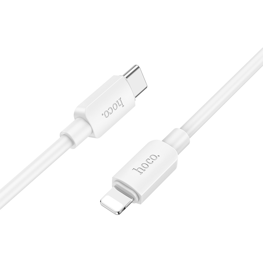 Кабель USB-C HOCO X96 Hyper Type-C - Lightning, 20W, 1 м, белый фото