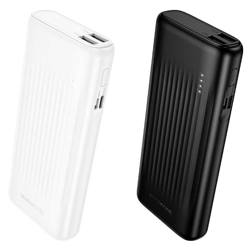 Портативный аккумулятор BOROFONE BJ81A Astute, 10000 мА⋅ч, белый фото