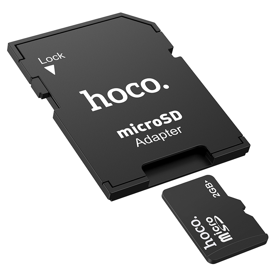 Переходник/Адаптер HOCO HB22 Card reader SD - TF, черный фото