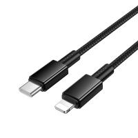 Кабель USB-C HOCO X119 Energy Type-C - Lightning, 27W, 1 м, черный фото