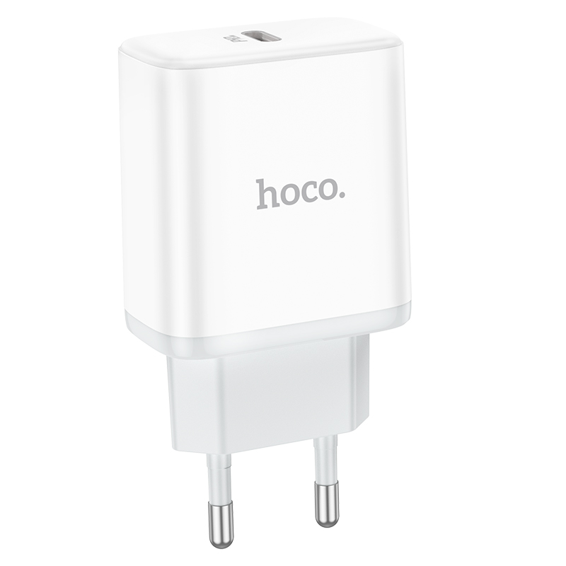 Сетевое зарядное устройство HOCO C104A Stage 1xUSB-C, 20W, белый фото