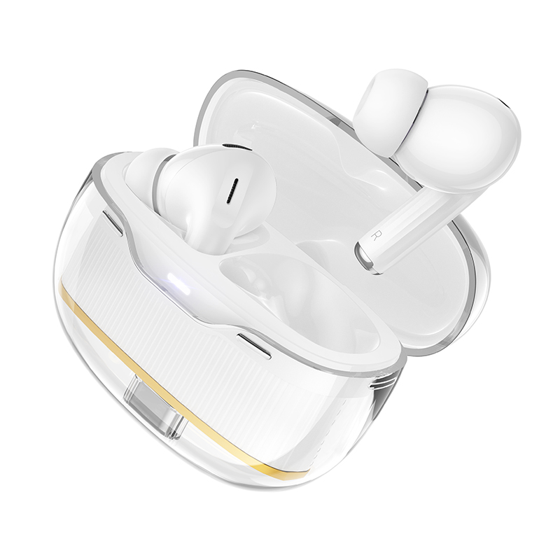 Беспроводные наушники TWS HOCO EW54 Rayo, Bluetooth 5.3, белый фото