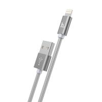 Кабель USB HOCO X2 knitted USB - Lightning, 2.4А, 1 м, тусклый фото