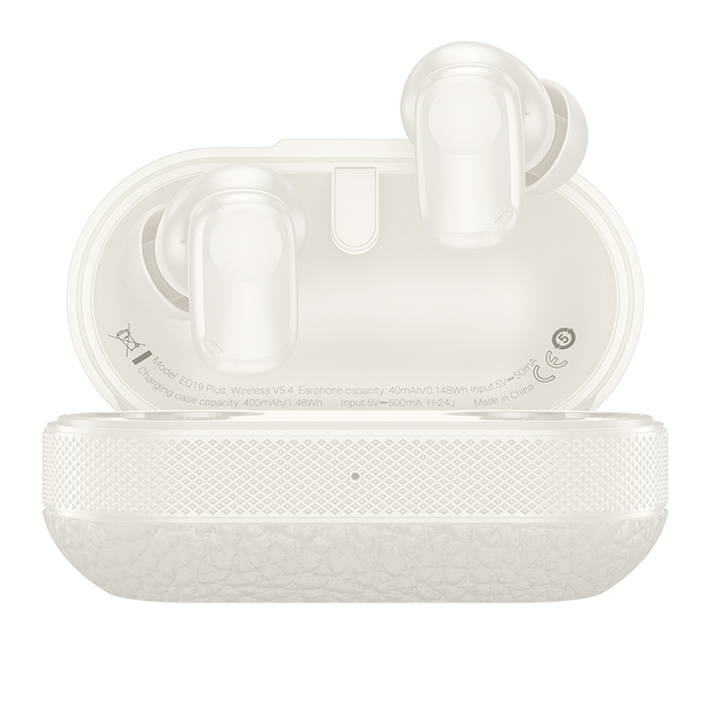 Беспроводные наушники TWS HOCO EQ19 Plus Duke, Bluetooth 5.4, белый фото