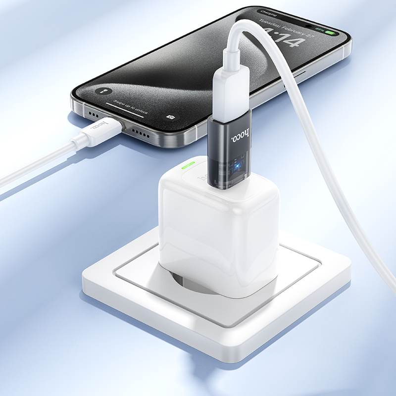 Переходник/Адаптер HOCO UA36B Type-C (m) - USB (f), черный фото