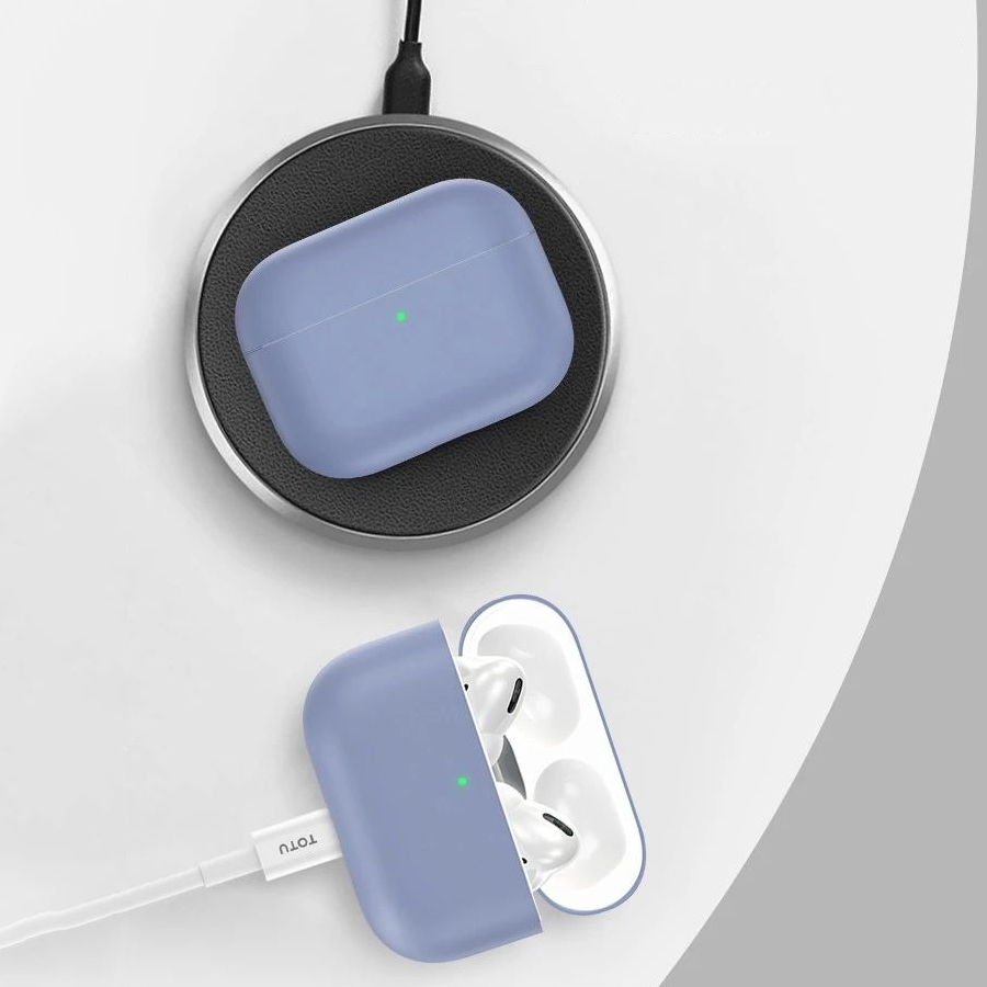 Чехол TOTU AA-095 A TWS Pro для Airpods Pro, фиолетовый фото
