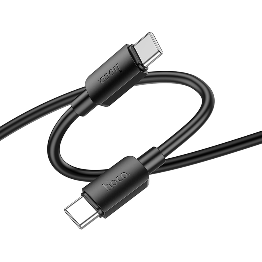 Кабель USB-C HOCO X96 Hyper Type-C - Type-C, 3A, 60W, 1 м, черный фото