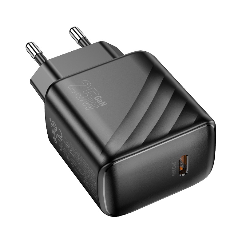 Сетевое зарядное устройство HOCO CS24A Puerto 1xUSB-C, 25W, черный фото