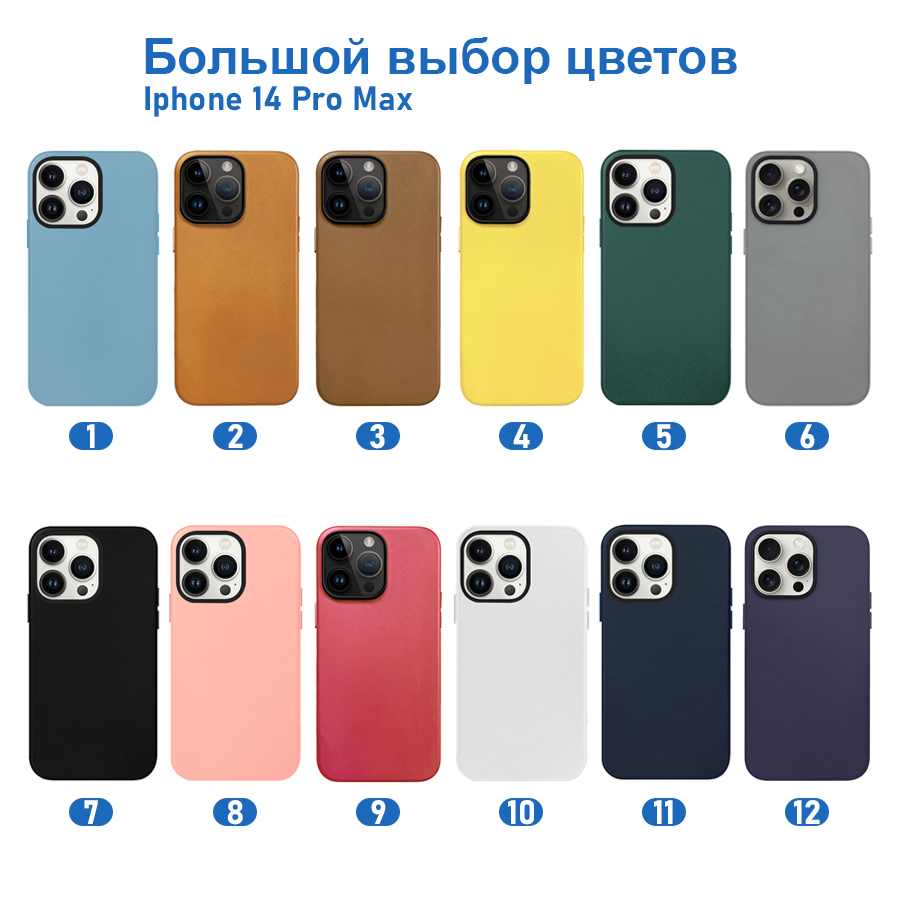 Чехол Leather Case KZDOO Noble Collection для iPhone 14 Pro Max 6.7", розовый (9) фото