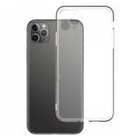 Чехол Clear Case силиконовый с защитой камеры для iPhone 11 Pro, прозрачный фото