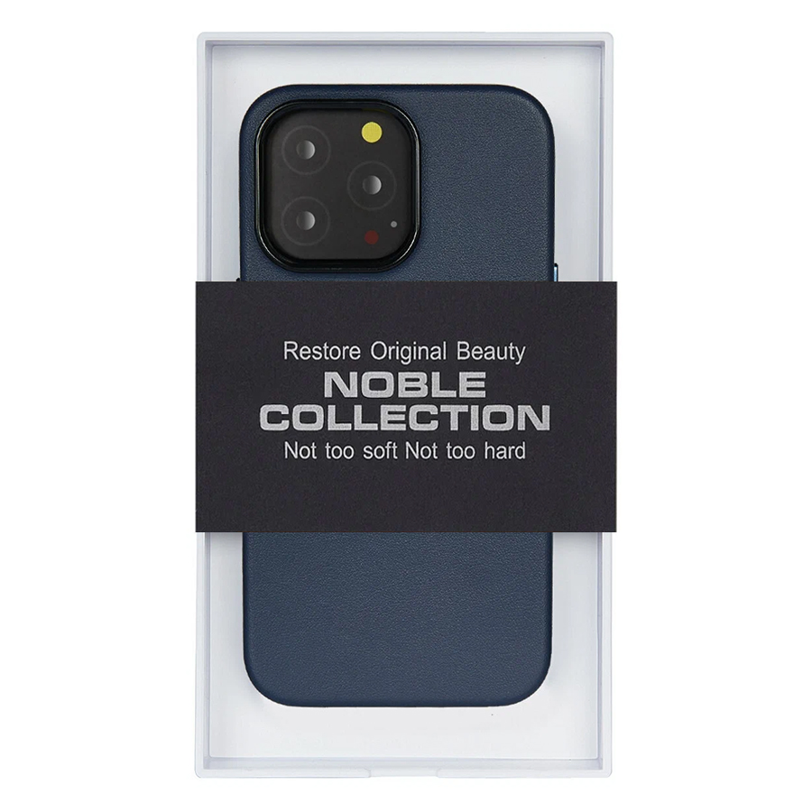 Чехол Leather Case KZDOO Noble Collection для iPhone 13 Pro Max 6.7", темно-синий (11) фото