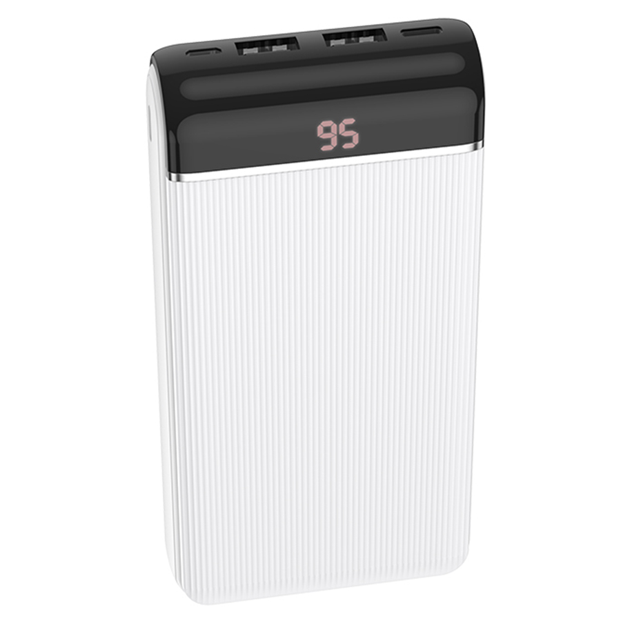 Портативный аккумулятор HOCO J59A Famous, 20000 мА⋅ч, белый фото