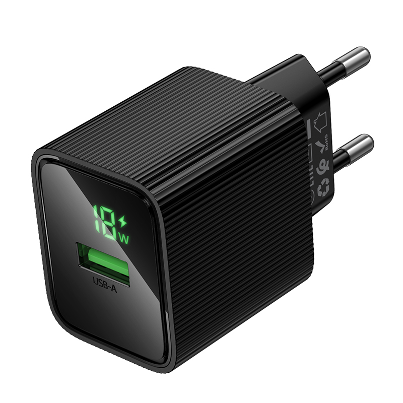 Сетевое зарядное устройство HOCO CS81A Excellent 1xUSB, 18W, черный фото