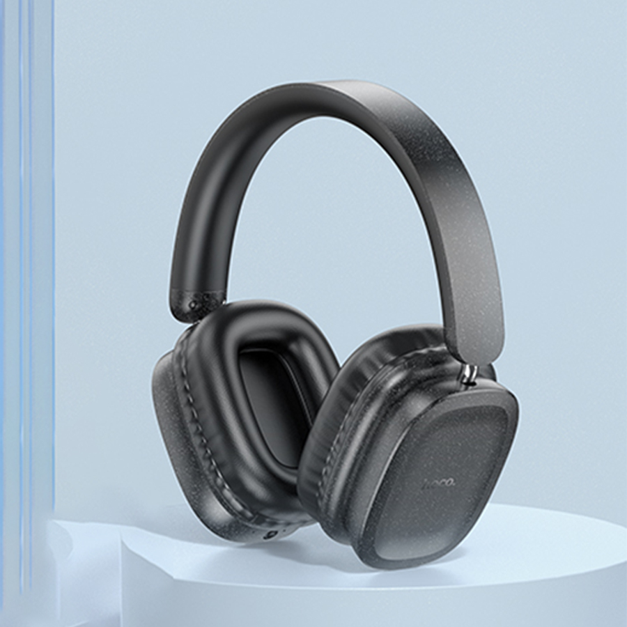 Беспроводные наушники накладные HOCO W51 Delightful, Bluetooth, черный фото