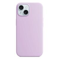 Чехол Silicone Case with MagSafe и Анимация цвета для iPhone 14 Plus 6.7", лиловый (5) фото
