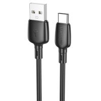 Кабель USB BOROFONE BX93 Super power USB - Type-C, 3A, 27W, 1 м, черный оптом недорого с доставкой Кабель USB BOROFONE BX93 Super power USB - Type-C, 3A, 27W, 1 м, черный фото