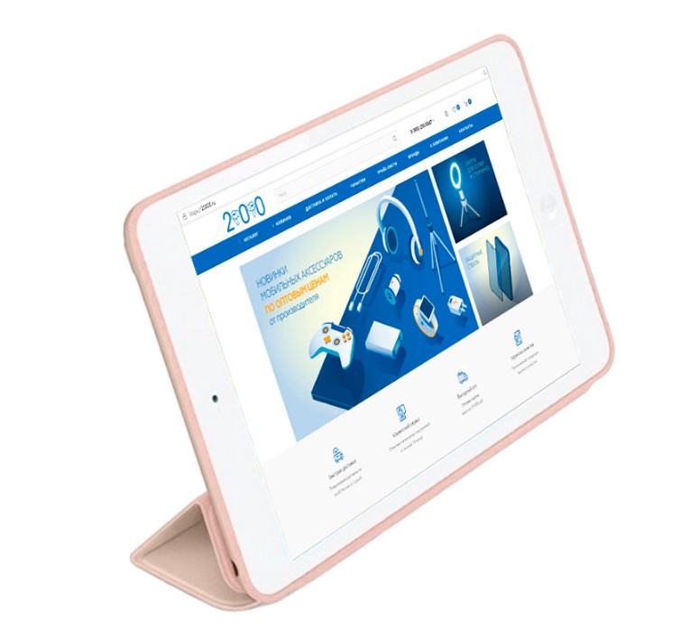 Чехол Smart Case для iPad Pro 11" 2021, песочно-розовый (17) фото