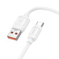 Кабель USB HOCO X115 Surpass USB - Type-C, 100W, 1 м, белый фото