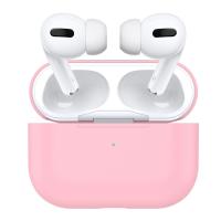 Чехол силиконовый для Airpods Pro, розовый (7) фото