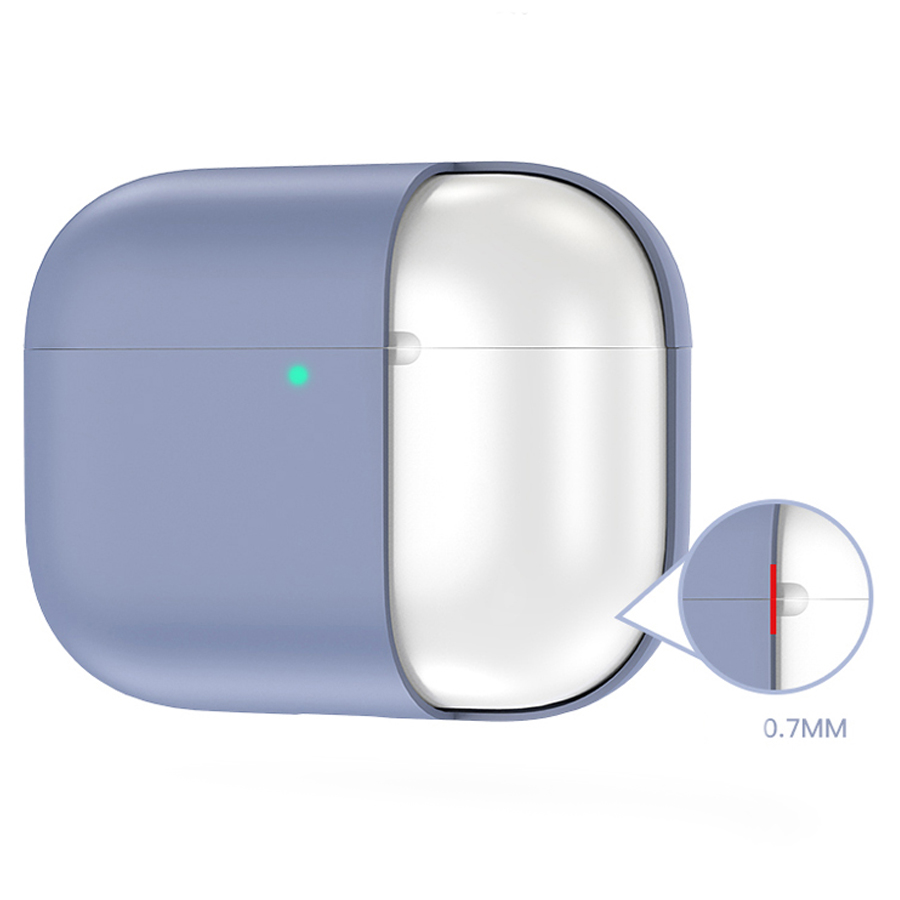 Чехол TOTU AA-095 A TWS Pro для Airpods Pro, фиолетовый фото