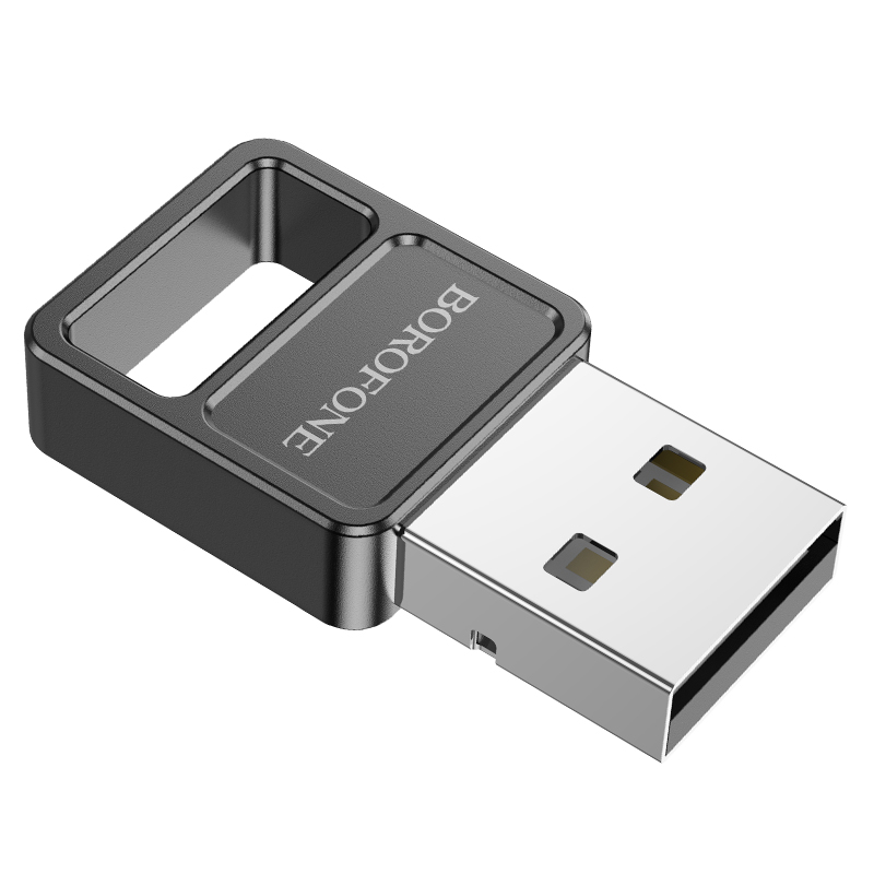 Переходник/Адаптер BOROFONE DH8 USB (m) - Bluetooth 4.0, черный фото