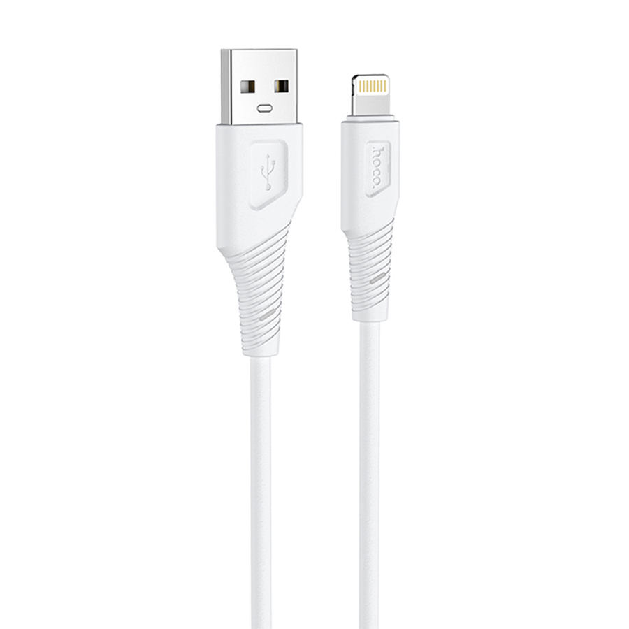 Кабель USB HOCO X58 Airy USB - Lightning, 2.4А, 1 м, белый фото