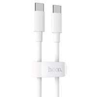 Кабель USB-C HOCO X51 High-power Type-C - Type-C, 5A, 1 м, белый фото