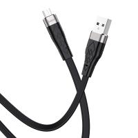 Кабель USB HOCO X53 Angel USB - MicroUSB, 2.4А, 1 м, черный фото