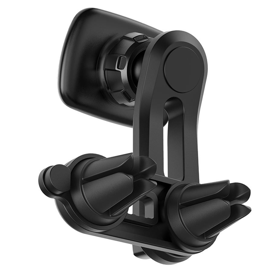 Автомобильный держатель HOCO CA68 Sagittarius, магнитный, на воздуховод, черный фото