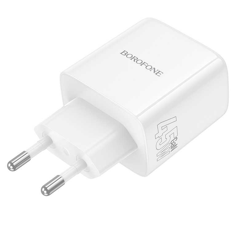 Сетевое зарядное устройство BOROFONE BN30 Cargador 1xUSB + 1xUSB-C, 45W, белый фото