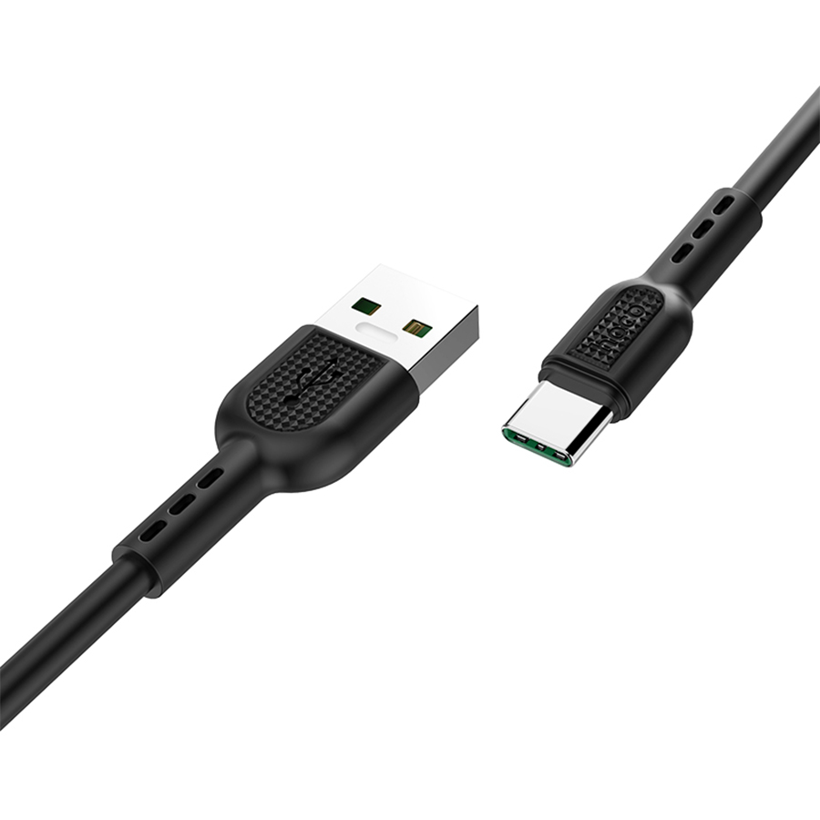 Кабель USB HOCO X33 Surge USB - Type-C, 5A, 1 м, черный фото