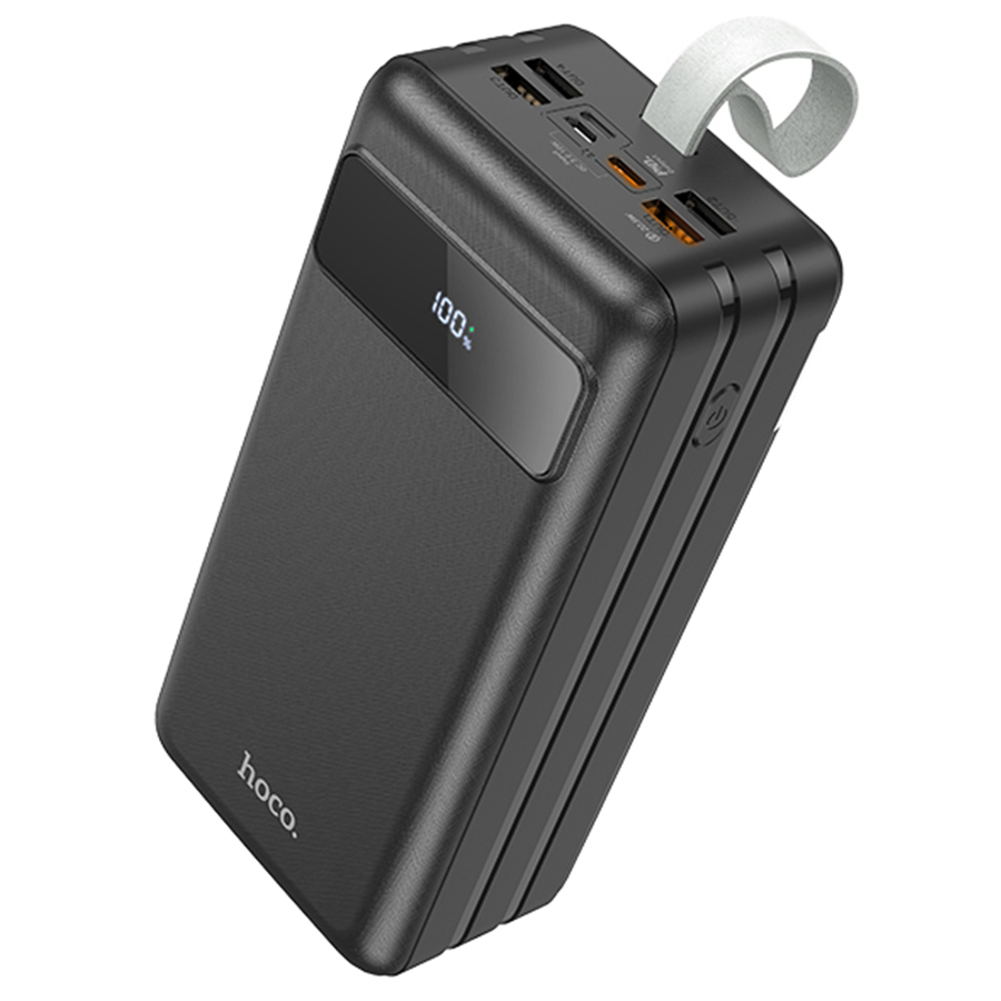 Портативный аккумулятор HOCO J86B Power Master, 22.5W, 60000 мА⋅ч, черный фото